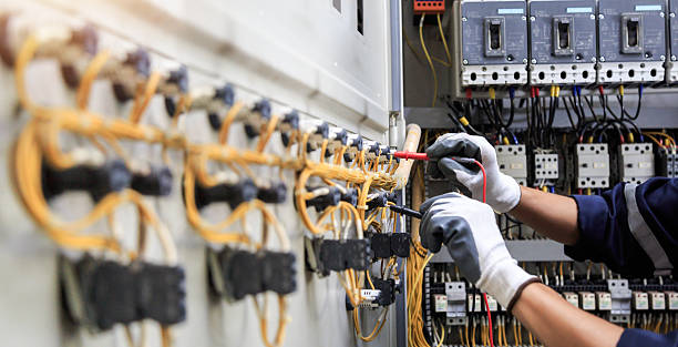 Professional Electrician technician working in Midland, NC